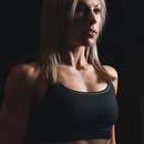 Lesbian Fitness Freak with Sporty Body in Dubuque